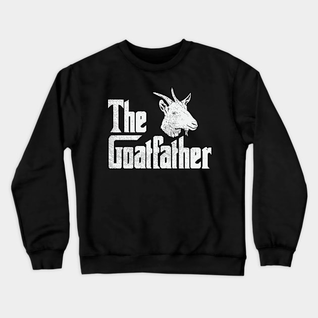 Funny Black Metal Festival Gift, Goat Farmer Gift Crewneck Sweatshirt by maxdax